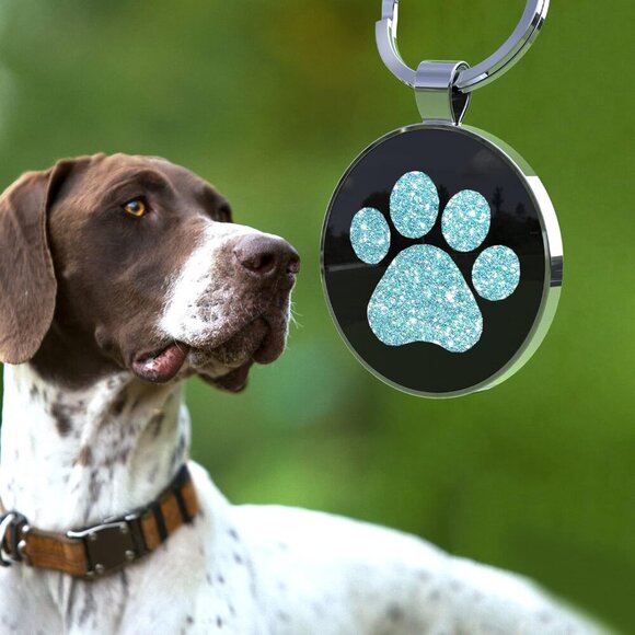 QR Dog Tags Personalized for Pets Custom Dog Tags Dog Name Tag QR Code Pet Tags - Picture 2 of 6